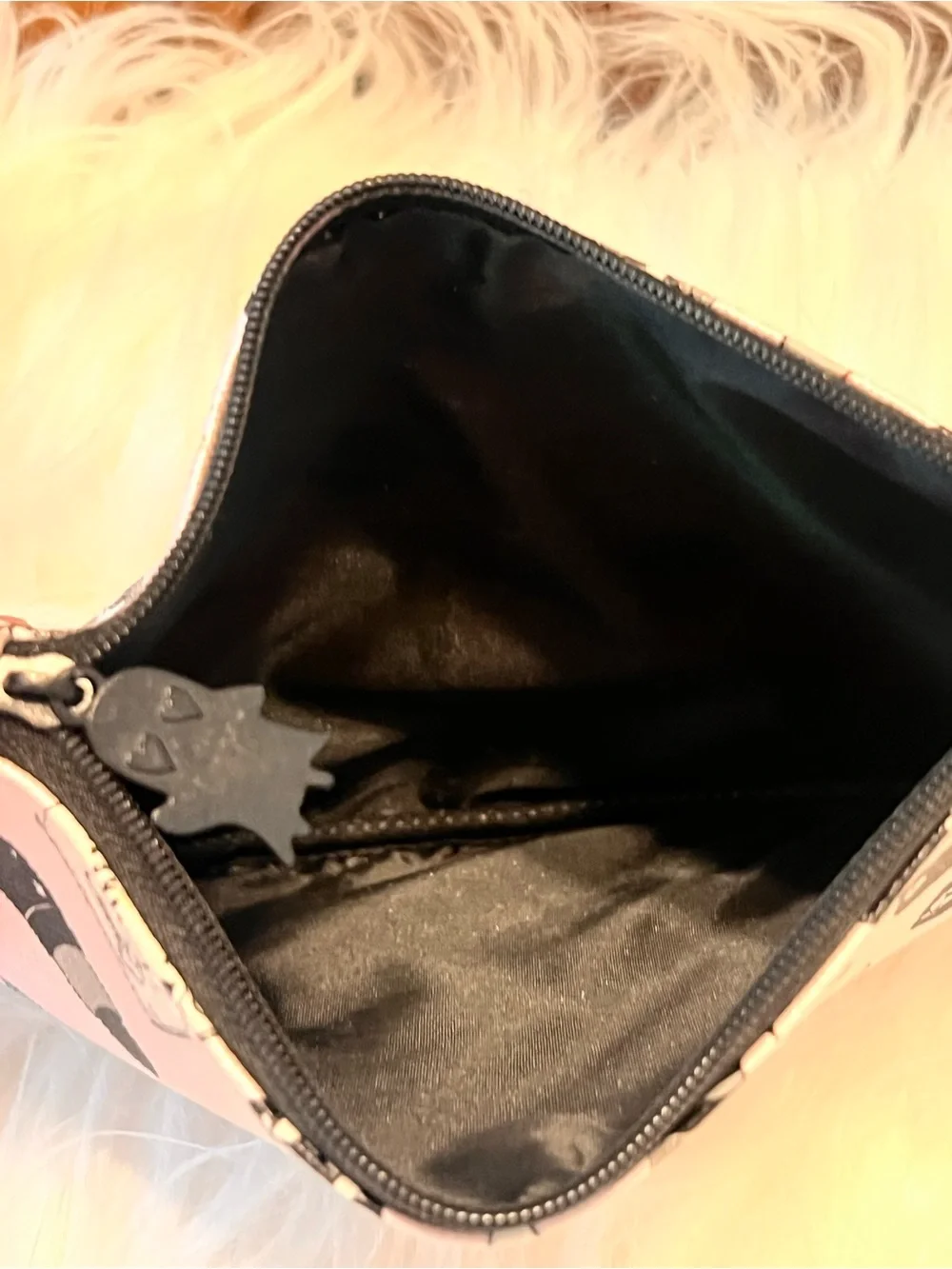 ipsy Pink Witchy Print Cosmetic Pouch